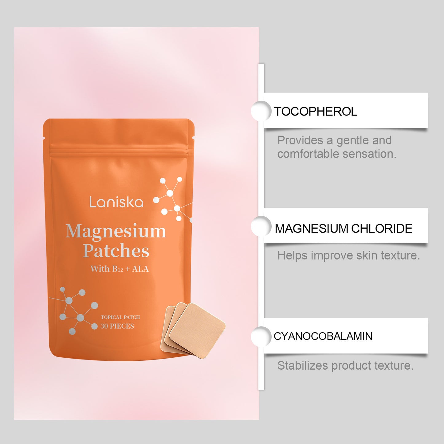 Magnesium Recovery Body Patches